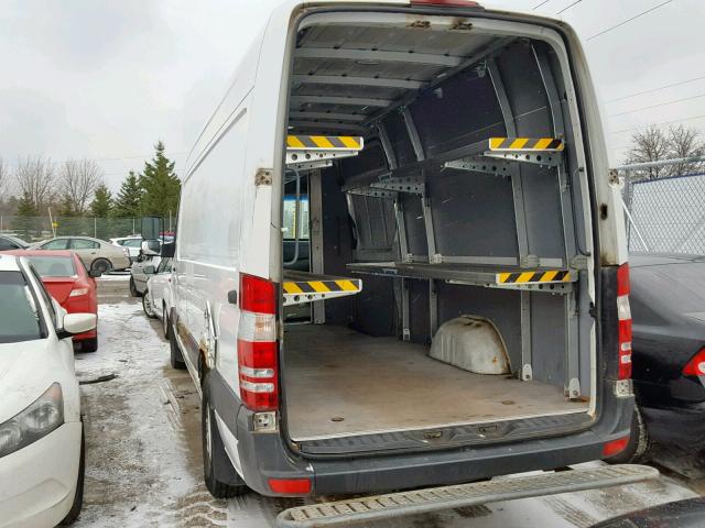 WD0BE845685322906 - 2008 DODGE SPRINTER 2 WHITE photo 3