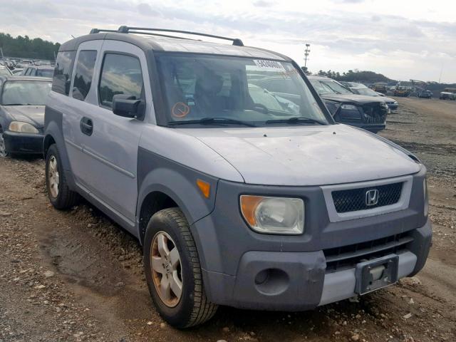 5J6YH185X4L000555 - 2004 HONDA ELEMENT EX SILVER photo 1