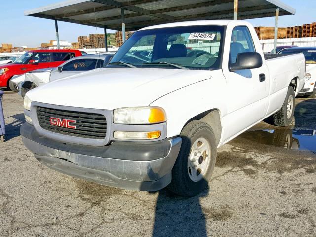 1GTEC14V82Z900457 - 2002 GMC NEW SIERRA WHITE photo 2