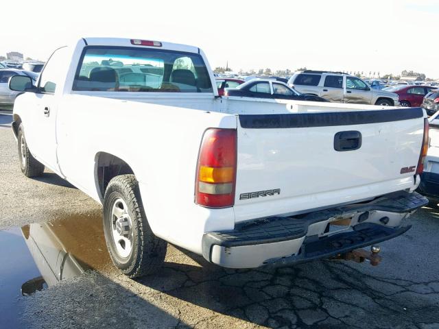 1GTEC14V82Z900457 - 2002 GMC NEW SIERRA WHITE photo 3