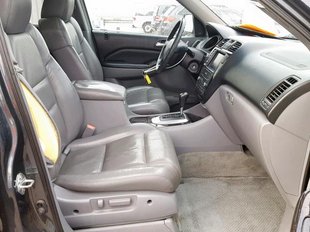 2HNYD18886H506097 - 2006 ACURA MDX TOURIN GRAY photo 5