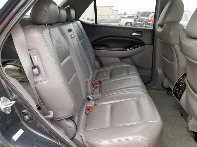 2HNYD18886H506097 - 2006 ACURA MDX TOURIN GRAY photo 6