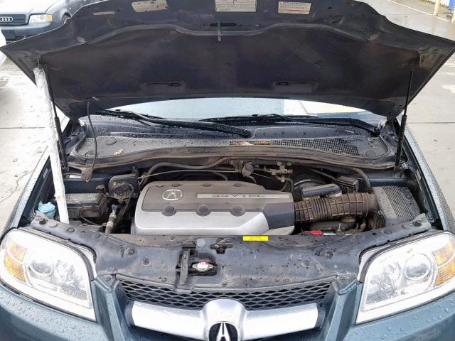 2HNYD18886H506097 - 2006 ACURA MDX TOURIN GRAY photo 7