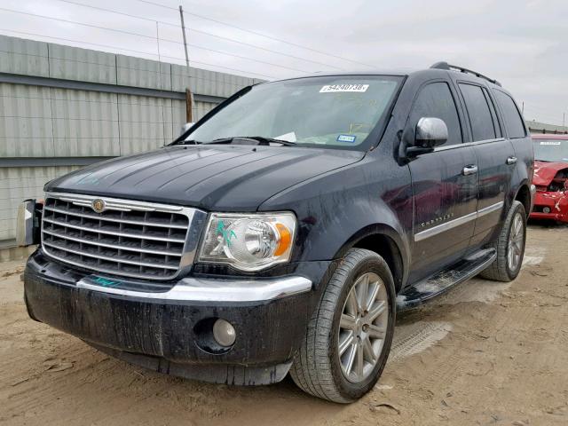 1A8HX582X7F525374 - 2007 CHRYSLER ASPEN LIMI BLACK photo 2