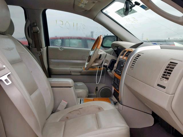 1A8HX582X7F525374 - 2007 CHRYSLER ASPEN LIMI BLACK photo 5