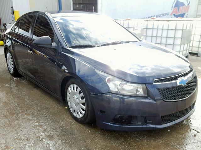 1G1PB5SHXE7393716 - 2014 CHEVROLET CRUZE LS BLUE photo 1