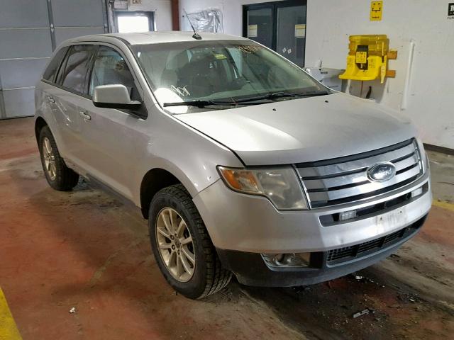 2FMDK4JC5ABA40551 - 2010 FORD EDGE SEL SILVER photo 1