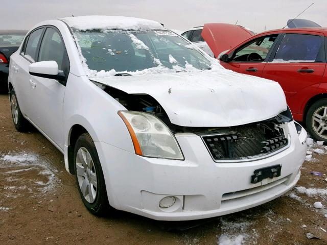 3N1AB61E58L685125 - 2008 NISSAN SENTRA 2.0 WHITE photo 1