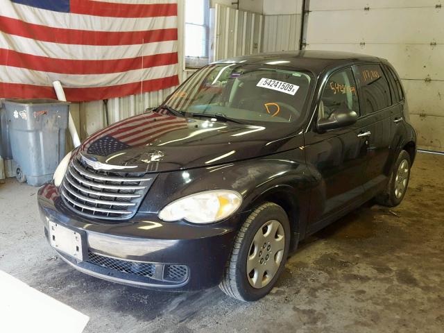 3A4FY58B77T631020 - 2007 CHRYSLER PT CRUISER BLACK photo 2