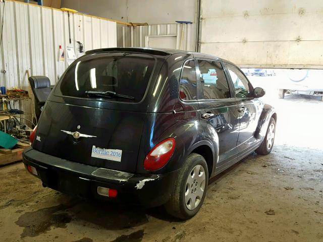 3A4FY58B77T631020 - 2007 CHRYSLER PT CRUISER BLACK photo 4