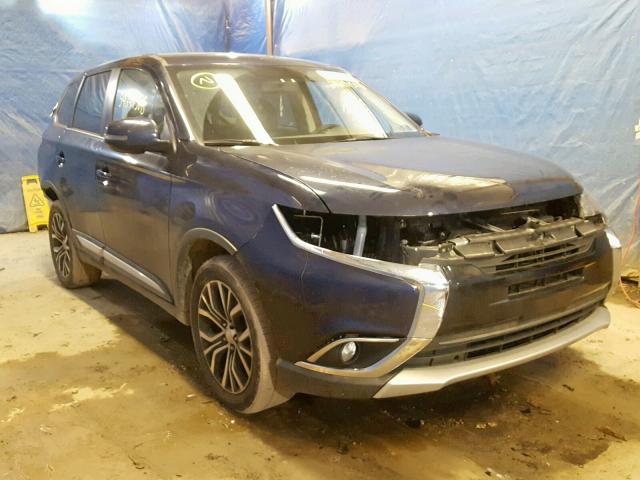 JA4AZ3A31JJ001667 - 2018 MITSUBISHI OUTLANDER BLUE photo 1