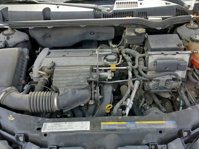 1G8AJ52FX4Z206146 - 2004 SATURN ION LEVEL GRAY photo 7