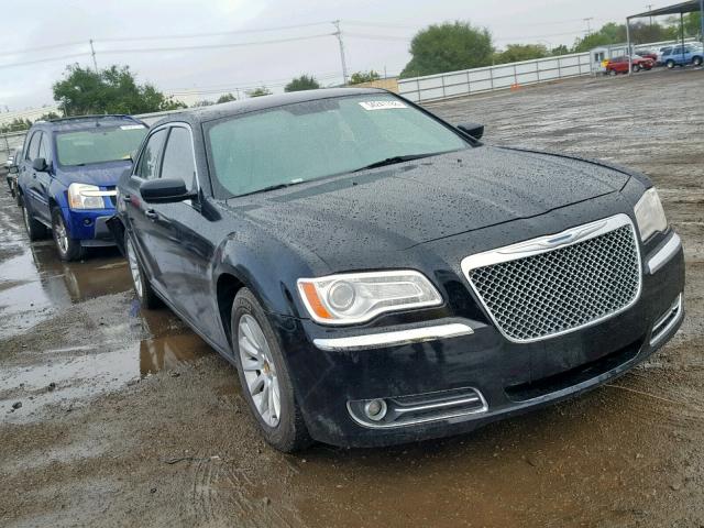 2C3CCAAG1DH504021 - 2013 CHRYSLER 300 BLACK photo 1