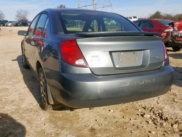 1G8AL52F75Z179063 - 2005 SATURN ION LEVEL GRAY photo 3