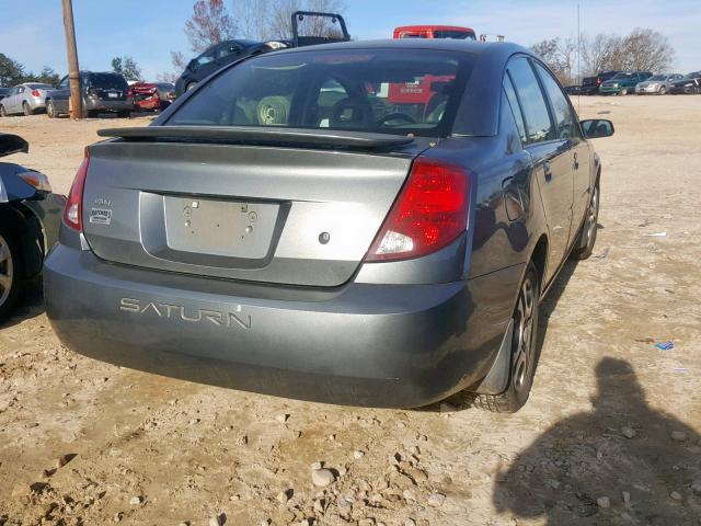 1G8AL52F75Z179063 - 2005 SATURN ION LEVEL GRAY photo 4