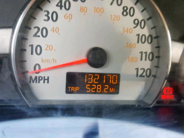 1G8AL52F75Z179063 - 2005 SATURN ION LEVEL GRAY photo 8