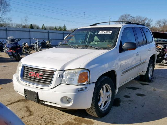 1GKDT13S322118082 - 2002 GMC ENVOY WHITE photo 2