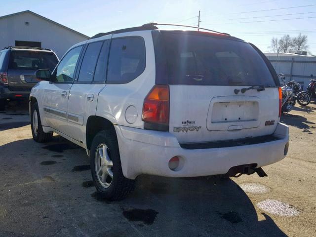 1GKDT13S322118082 - 2002 GMC ENVOY WHITE photo 3