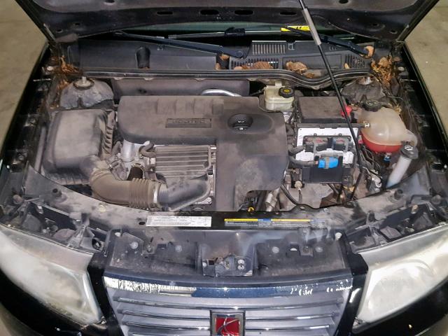 1G8AJ52F75Z130371 - 2005 SATURN ION LEVEL BLACK photo 7