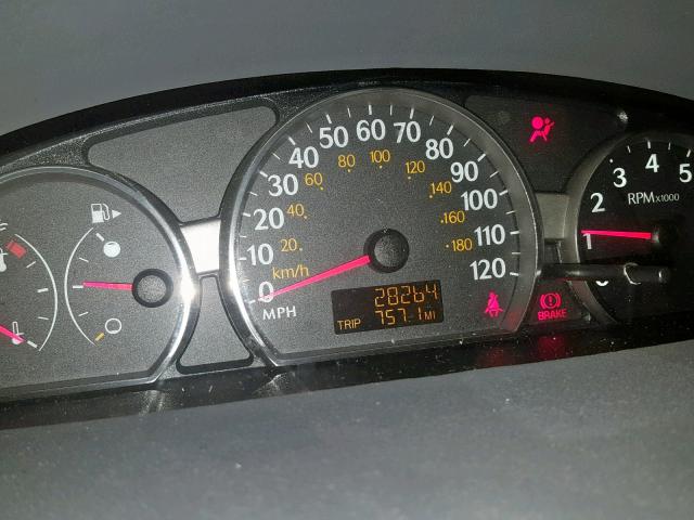 1G8AJ52F75Z130371 - 2005 SATURN ION LEVEL BLACK photo 8