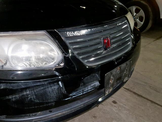1G8AJ52F75Z130371 - 2005 SATURN ION LEVEL BLACK photo 9