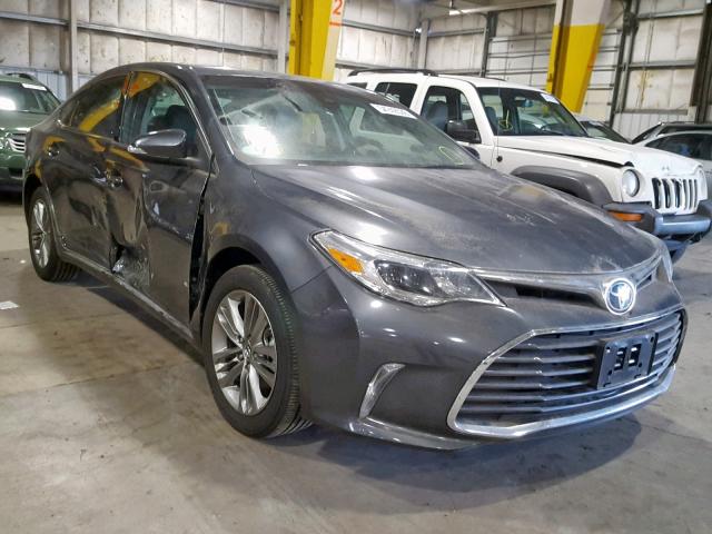 4T1BK1EB8HU243123 - 2017 TOYOTA AVALON XLE GRAY photo 1