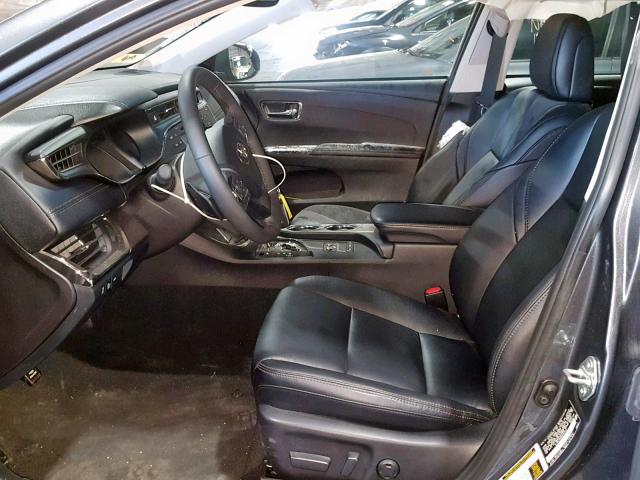 4T1BK1EB8HU243123 - 2017 TOYOTA AVALON XLE GRAY photo 5