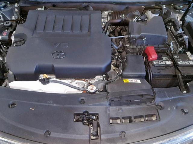 4T1BK1EB8HU243123 - 2017 TOYOTA AVALON XLE GRAY photo 7