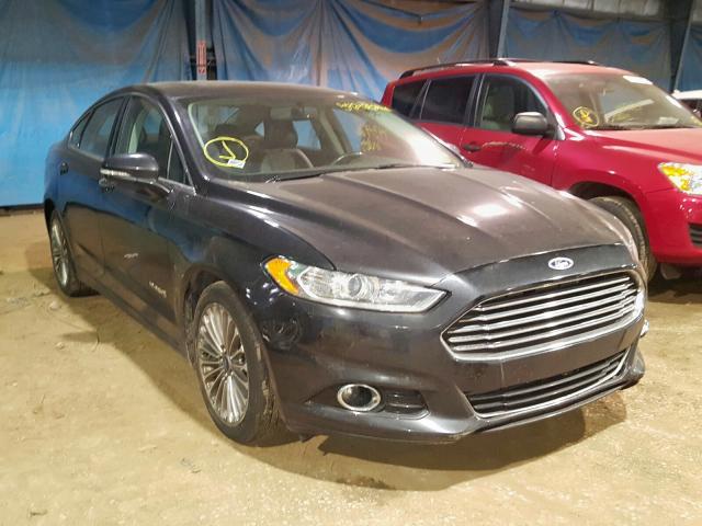 3FA6P0RU2ER134081 - 2014 FORD FUSION TIT BLACK photo 1