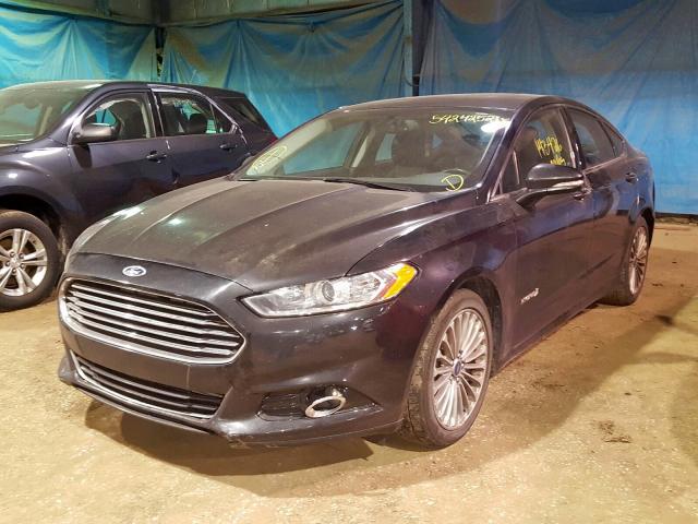 3FA6P0RU2ER134081 - 2014 FORD FUSION TIT BLACK photo 2