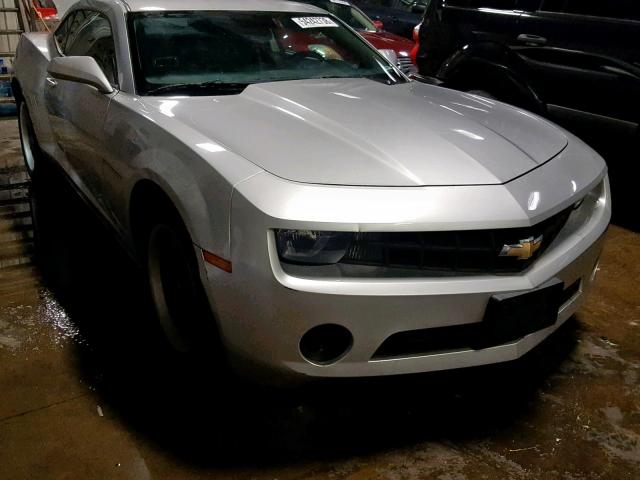 2G1FA1ED5B9103134 - 2011 CHEVROLET CAMARO LS SILVER photo 1