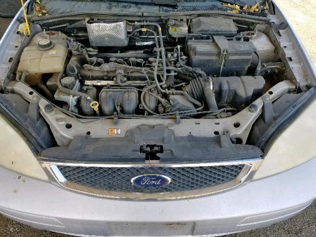 1FAFP31N56W157598 - 2006 FORD FOCUS ZX3 GRAY photo 7
