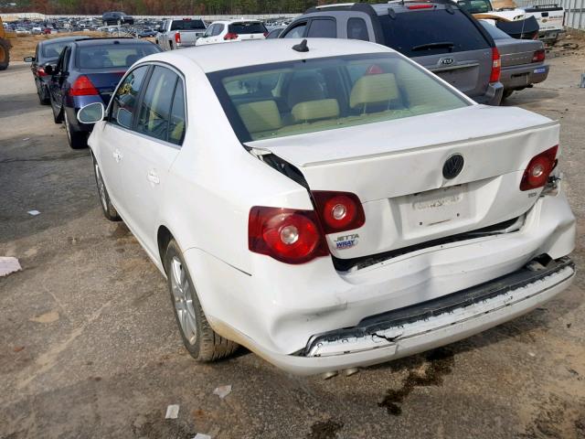 3VWRL71K09M064280 - 2009 VOLKSWAGEN JETTA TDI WHITE photo 3