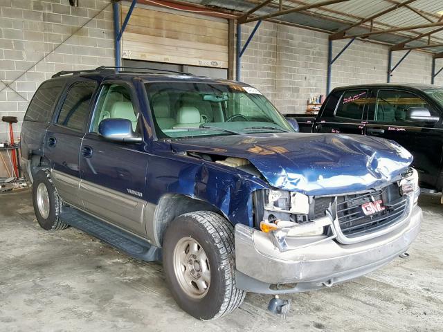 1GKEK13T6YJ106541 - 2000 GMC YUKON BLUE photo 1