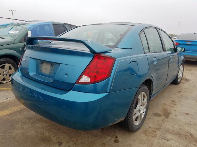 1G8AL52F35Z120737 - 2005 SATURN ION LEVEL BLUE photo 4