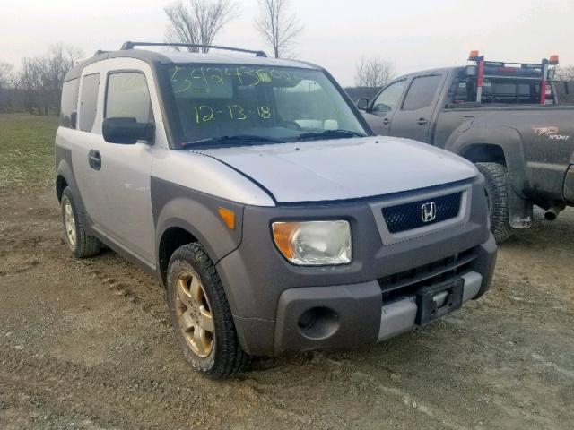 5J6YH28634L039339 - 2004 HONDA ELEMENT EX SILVER photo 1