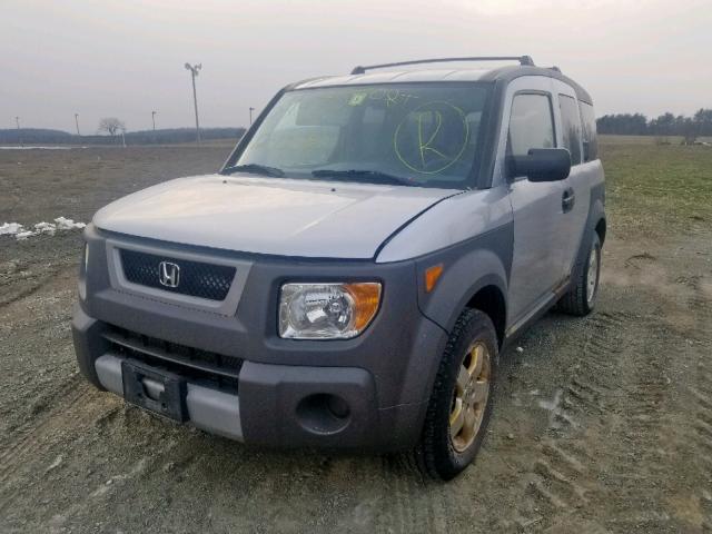 5J6YH28634L039339 - 2004 HONDA ELEMENT EX SILVER photo 2