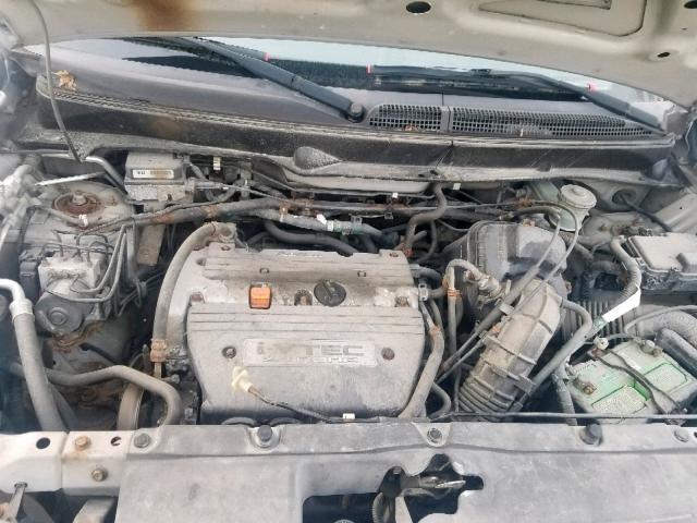 5J6YH28634L039339 - 2004 HONDA ELEMENT EX SILVER photo 7