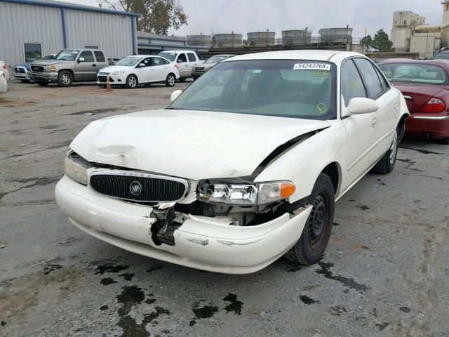 2G4WS52J631293401 - 2003 BUICK CENTURY CU WHITE photo 2