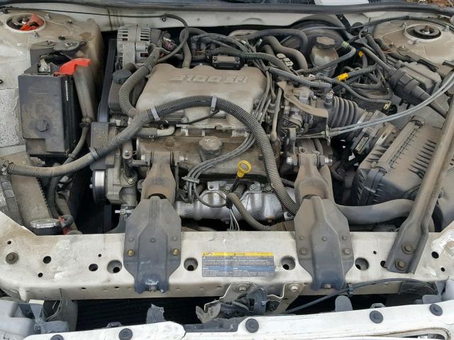 2G4WS52J631293401 - 2003 BUICK CENTURY CU WHITE photo 7