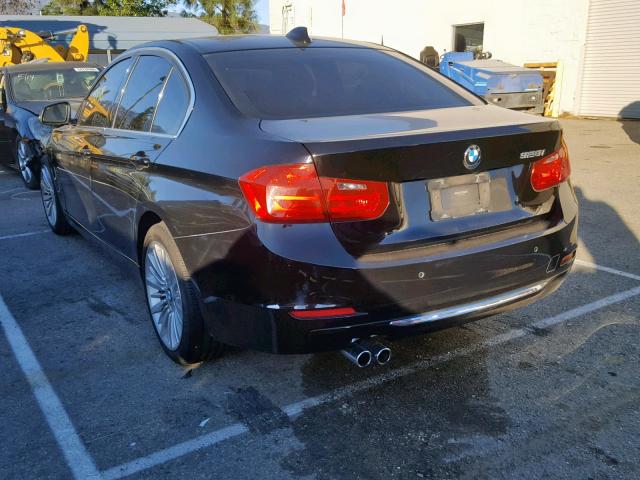 WBA3C1C50EK106488 - 2014 BMW 328 I SULE BLACK photo 3