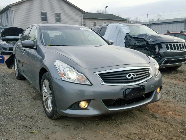 JN1CV6AR2DM754422 - 2013 INFINITI G37 GRAY photo 1