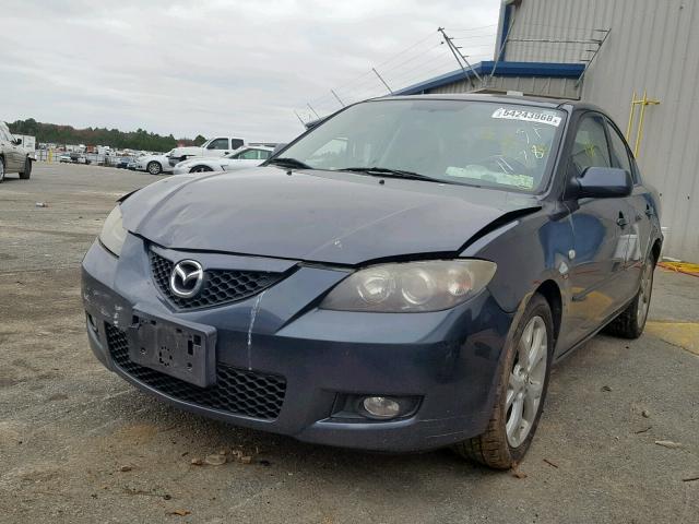 JM1BK32G591245950 - 2009 MAZDA 3 I GRAY photo 2