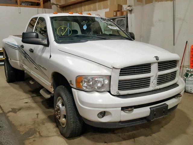 3D7MU48C34G256877 - 2004 DODGE RAM 3500 S WHITE photo 1