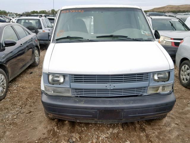 1GCDM19X04B125294 - 2004 CHEVROLET ASTRO WHITE photo 9