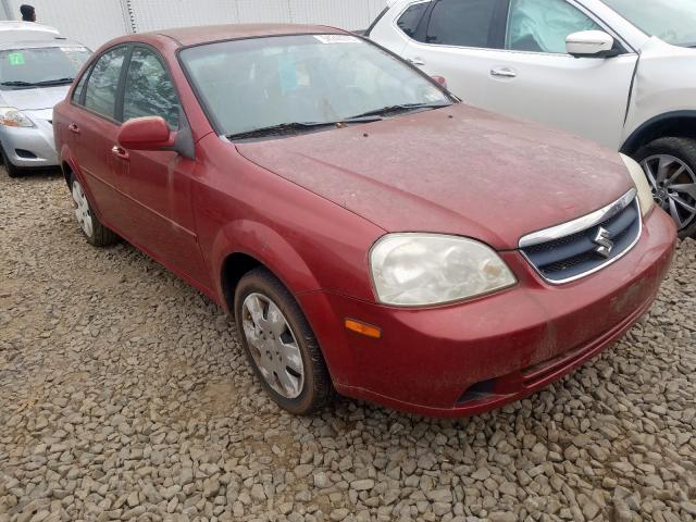 KL5JD56Z96K376789 - 2006 SUZUKI FORENZA RED photo 1