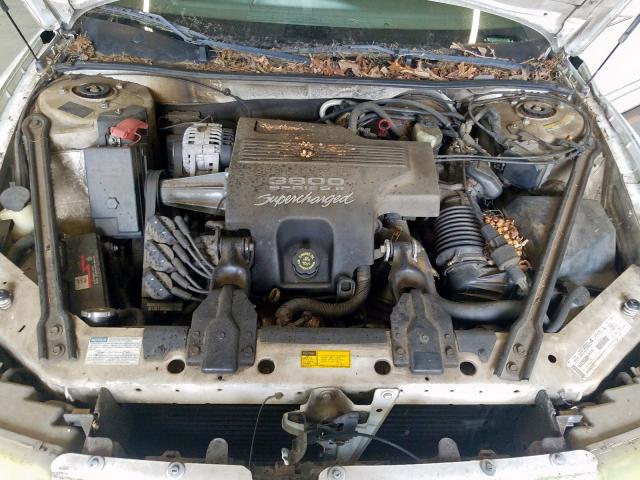 2G4WF5215W1535104 - 1998 BUICK REGAL GS WHITE photo 7