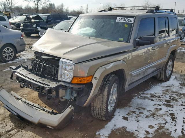 1J8HG58286C168583 - 2006 JEEP COMMANDER Qızıl foto 2