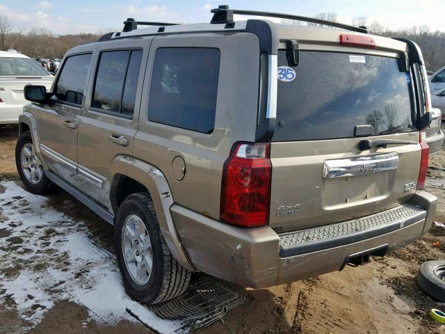 1J8HG58286C168583 - 2006 JEEP COMMANDER Qızıl foto 3