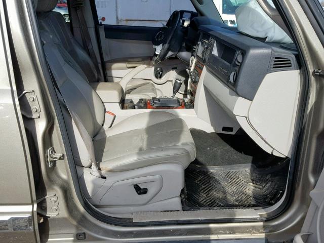 1J8HG58286C168583 - 2006 JEEP COMMANDER Qızıl foto 5